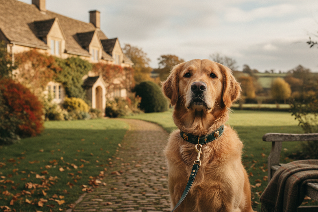 Curious dog with questioning expression representing common UK dog behaviour questions
