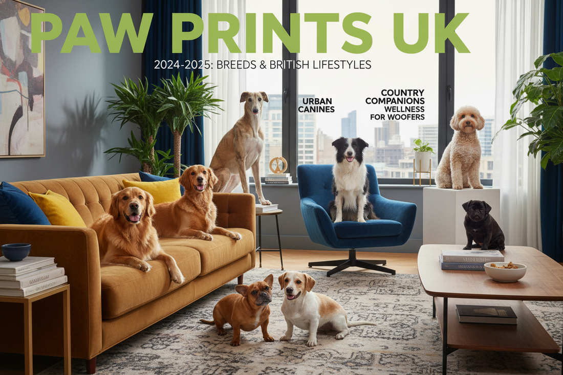 Paw prints UK different kinds of dogs