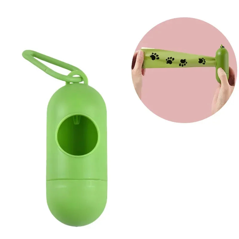 Dog Poop Bags Dispenser Refill - 15 Bags Per Roll - Compact Design UK
