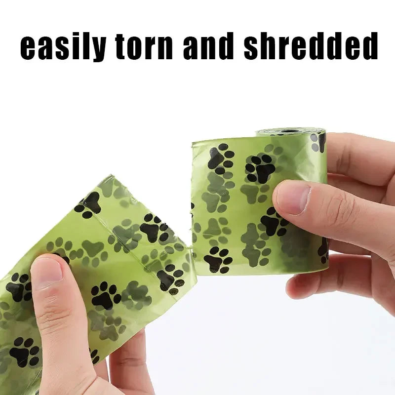 Dog Poop Bags Thick and Durable - Premium Quality - Perfect for Daily Walks
