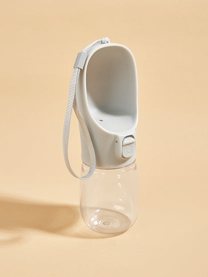 Dog water bottle grey portable leakproof UK