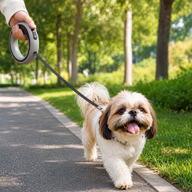 Grey RetractPro retractable dog lead