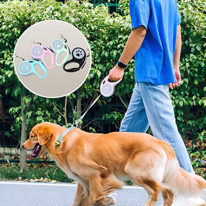 ErgoGrip 3 m and 5 m retractable dog lead